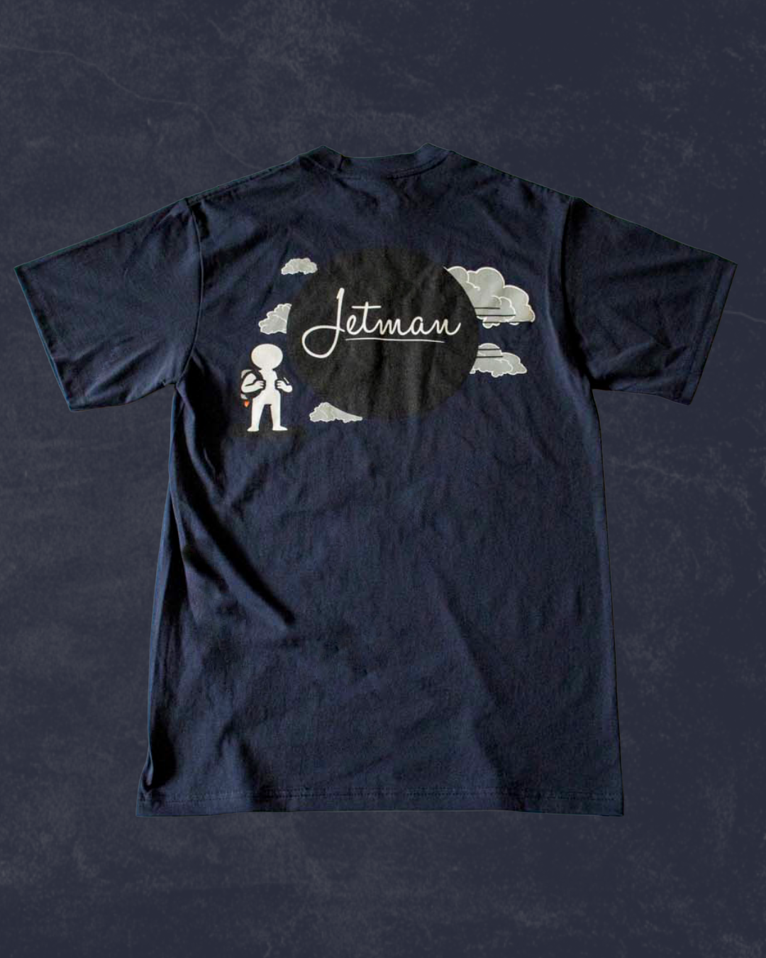 Navy blue
Heavyweight 
100% Cotton
Unisex
Back View