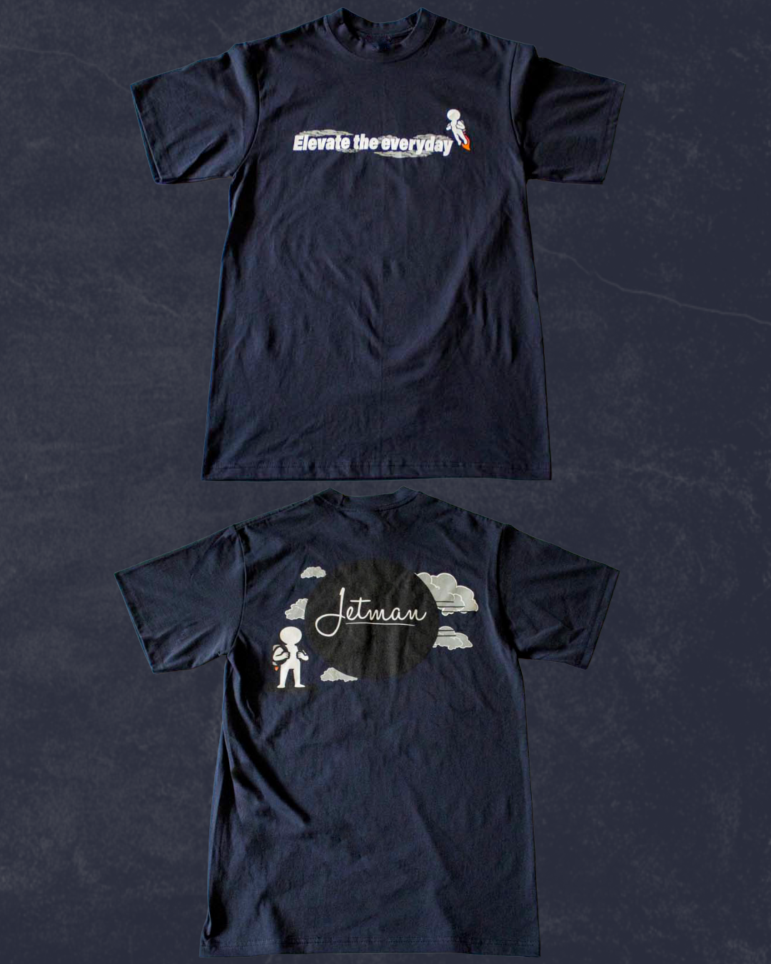 Navy blue
heavyweight 
100% Cotton
unisex
Full View
